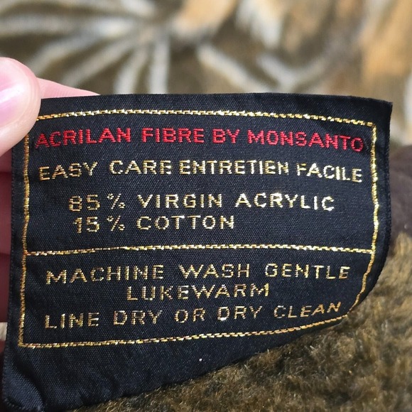 Vintage Biederlack Lion Throw Blanket Reversible Brown 54” x 69.5” West Germany - Picture 4 of 6